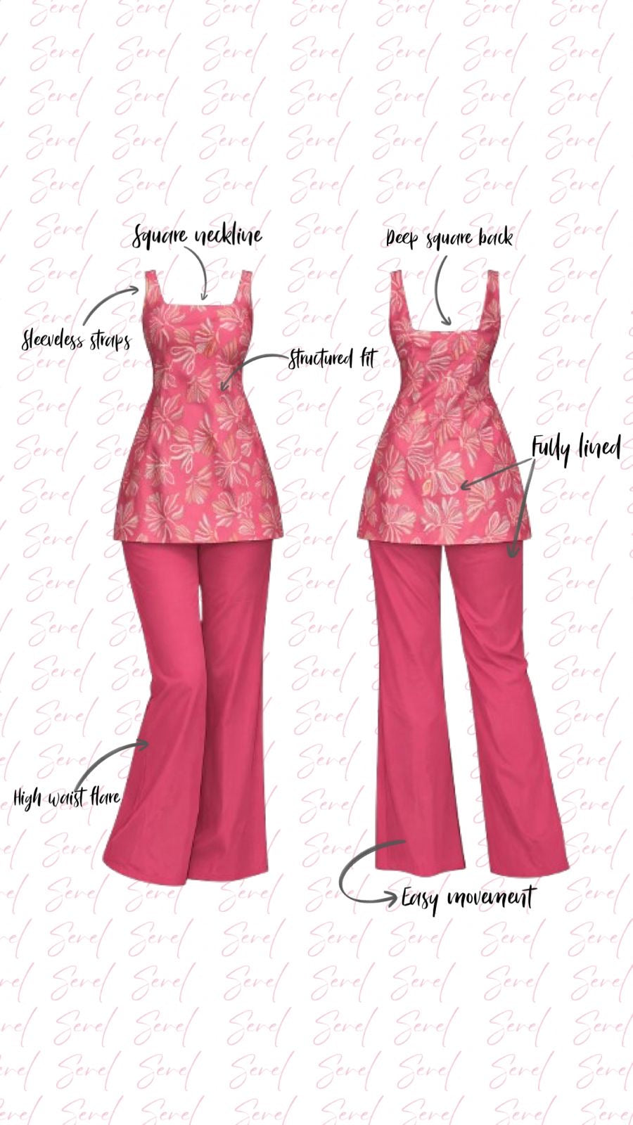 Rangrez Kurti set